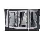 Dorema Royal 350 De Luxe - Avec rabats de fenêtre